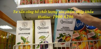 Tư vấn công bố chất lượng sản phẩm nhập khẩu