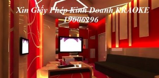 xin Giấy phép kinh doanh karaoke