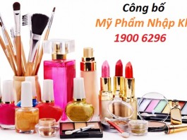 Công bố mỹ phẩm nhập khẩu