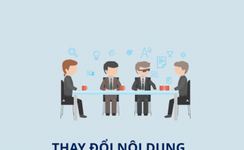 Thay đổi đăng ký kinh doanh