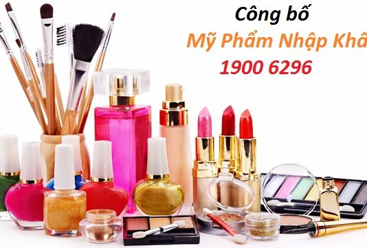 DỊCH VỤ CÔNG BỐ CHẤT LƯỢNG MỸ PHẨM NHẬP KHẨU