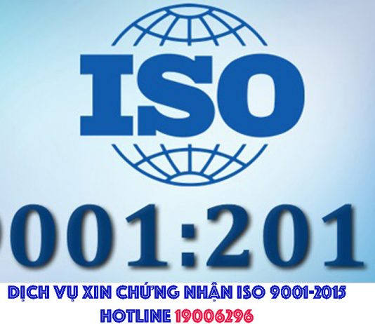 Quy trình chứng nhận ISO 9001