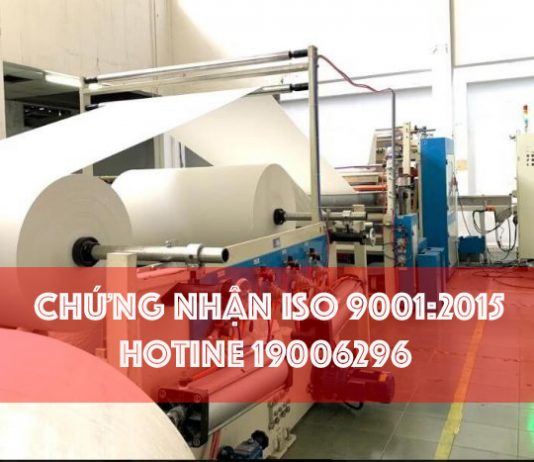 iso 9001 cho cong ty giay